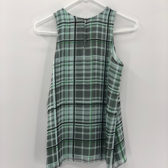 Vince Camuto Daybreak Sleeveless ‘Seaglass’ Blouse Woman’s Size XSmall - Picture 2 of 3